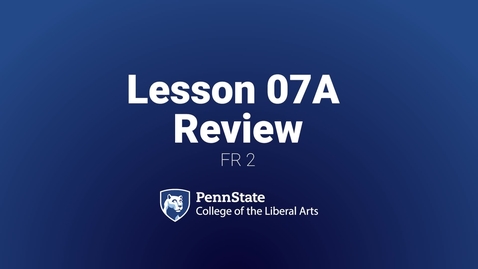 Thumbnail for FR2 L07A Review
