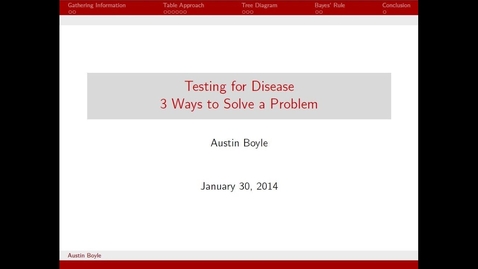 Thumbnail for HIV Testing: 3 ways to solve a problem