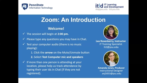 Thumbnail for Zoom: An Introduction