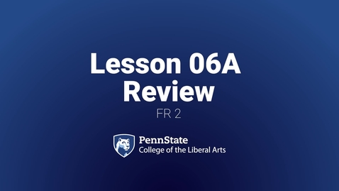 Thumbnail for FR2 L06A Review