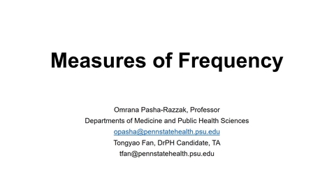 Thumbnail for entry Lesson 2.3. Health-related State or Event [PHS550]