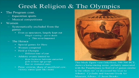 Thumbnail for CAMS025_L10_Video_07_Greek_Religion_Olympics_Program