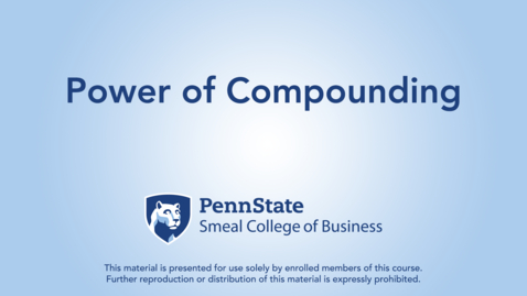 Thumbnail for Power of Compounding