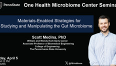 Go to Materials-Enabled Strategies for Studying and Manipulating the Gut Microbiome | Scott Medina, PhD, Penn State with duration: 55 minutes, 31 seconds