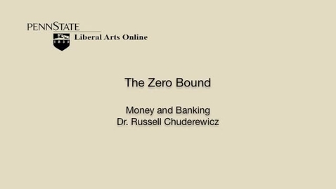Thumbnail for ECON351_L07_Zero_Bound
