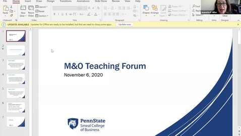 Thumbnail for M&amp;O Teaching Forum - Fostering an Inclusive Classroom (Discussion) Clip