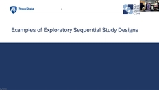 Go to Lesson 4 Module 3: Examples of Exploratory Sequential Designs [PHS538] with duration: 15 minutes, 54 seconds
