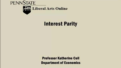 Thumbnail for ECON333_L10_Interest_Parity