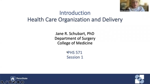 Thumbnail for entry Lesson 1: Introduction: Health Care Organization and Delivery