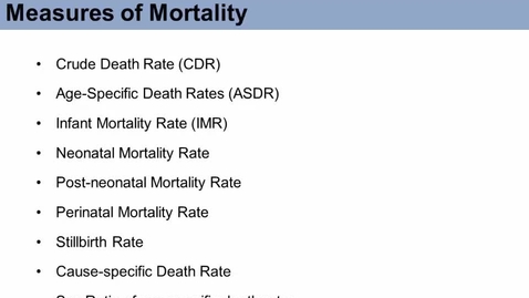 Thumbnail for SOC573_L06_Measures_of_Mortality