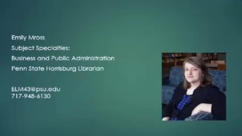 Thumbnail for PLSC456_Librarian_Introductions