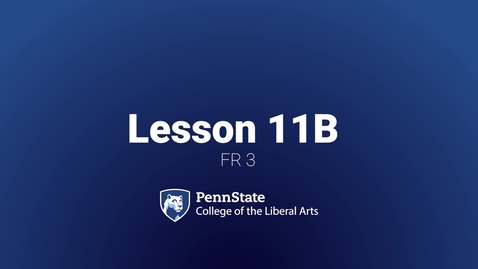 Thumbnail for FR3 L11B Lightboard