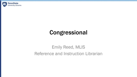 Thumbnail for Congressional