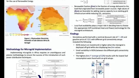Thumbnail for entry Methodological framework for the implementation of a smart grid in a sub-Saharan country: Senegal