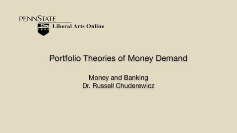 Thumbnail for ECON351_L06_Portfolio_Theories_Money_Demand