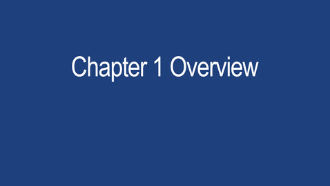 Thumbnail for ACCTG410  Chapter 1 Overview