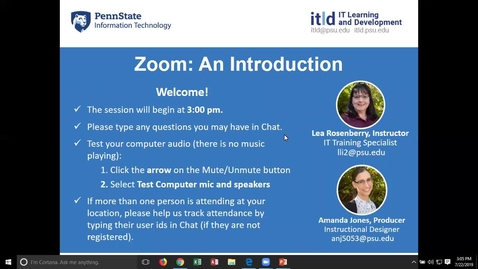 Thumbnail for Zoom: An Introduction