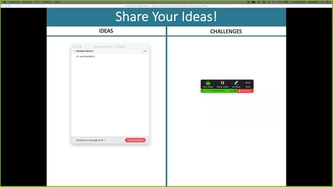 Thumbnail for Zoom: Promoting Online Collaboration with Breakout Rooms