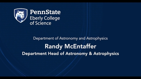 Thumbnail for entry Randy McEntaffer - The Department of Astronomy and Astrophysics at Penn State