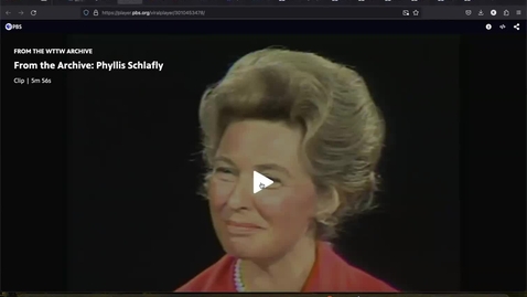 Thumbnail for From the Archive: Phyllis Schlafly