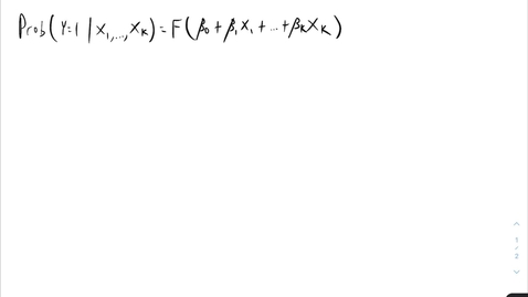 Thumbnail for Logit Model