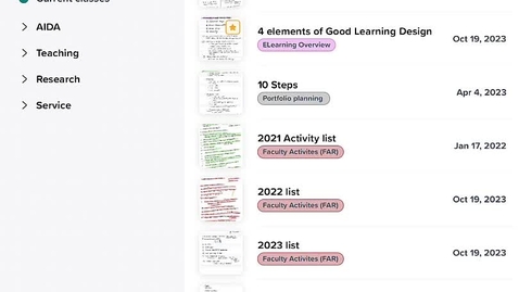 Thumbnail for Notability app walkthrough (Laura Palmer)