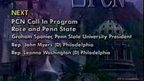 Thumbnail for entry Race and Penn State (2001 April 30)