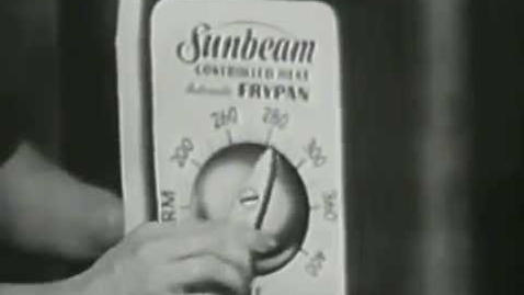 Thumbnail for VINTAGE 1956 SUNBEAM APPLIANCE COMMERCIAL - ELECTRIC SKILLET &quot;LOVE AFFAIR&quot;