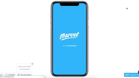 Thumbnail for How to make a quick app using Marvelapp