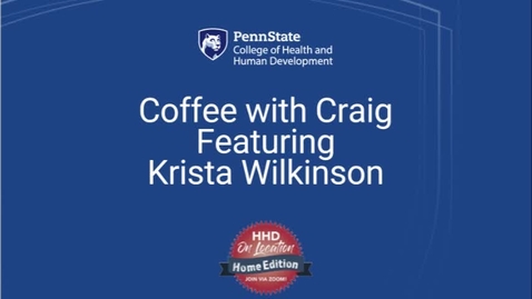 Thumbnail for Coffee with Craig Featuring Krista Wilkinson