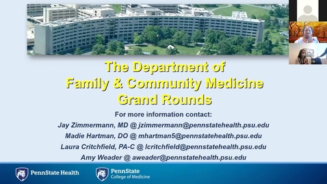 Thumbnail for entry 1.19.22 - Be Smart About Asthma Medication - K. Lutzkanin, MD and A. Dooley, DO - Video