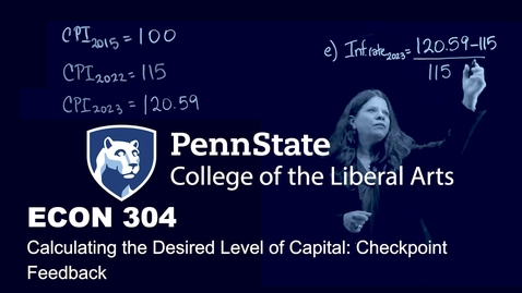 Thumbnail for ECON 304 Checkpoint 5-2 Video 2
