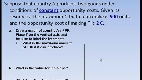 Thumbnail for ECON333_L02_The_Production_Possibilities_Frontier_practice_problem