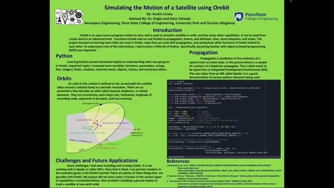 Thumbnail for Simulating the Motion of a Satellite using Orekit