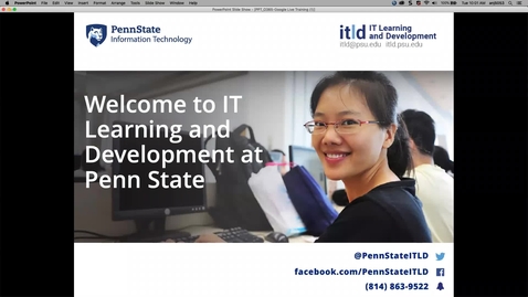 Thumbnail for Working Collaboratively with Office 365 and G Suite at Penn State