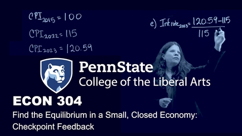 Thumbnail for ECON 304 L06 Checkpoint 6-1 Video #1