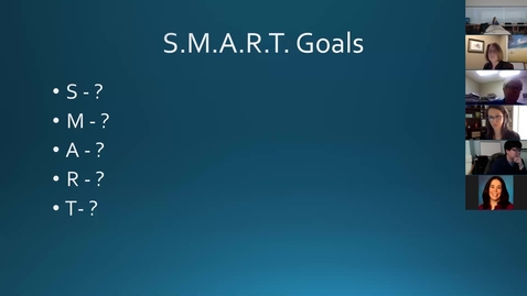Thumbnail for Goal Setting Session 10-25-17.mp4