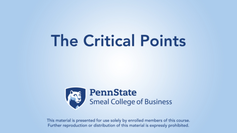 Thumbnail for The Critical Points