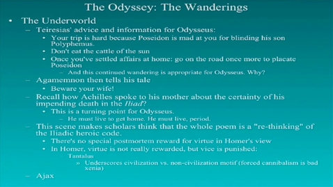 Thumbnail for CAMS025_L08_Video_10_The_Odyssey_Wanderings_The_Underworld