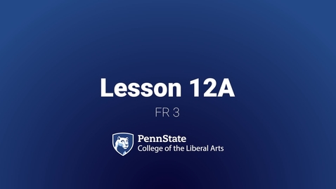 Thumbnail for FR3 L12A Lightboard
