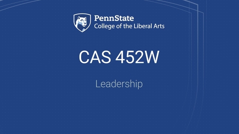 Thumbnail for entry CAS452W_L11_Leadership