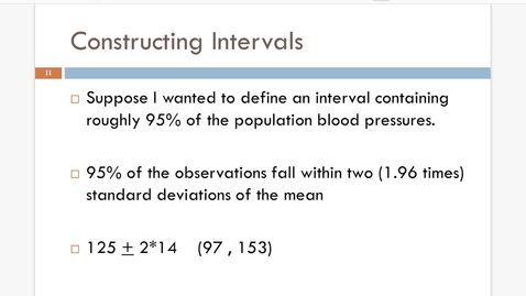 Thumbnail for entry Lesson 2.2. Normal Distribution c