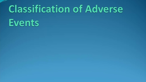Thumbnail for Lecture 6.2. Assessment and Reporting of Harm (Part 3) [PHS580]