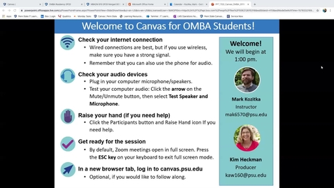 Thumbnail for Canvas: Training on Demand Session