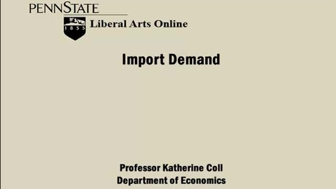 Thumbnail for ECON333_L05_Import_Demand
