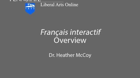 Thumbnail for FR001_Francais_Interactif_Overview