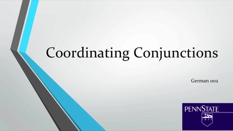 Thumbnail for GER002_Coordinating_Conjunctions