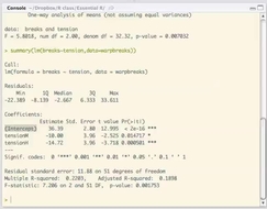 12 2 Interpreting Output Summary Anova Aov And Tukeyhsd Stat 485