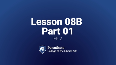 Thumbnail for FR2 L08B Lightboard part 1
