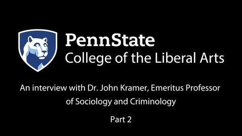 Thumbnail for CJPA501_L09_Kramer_Interview_2